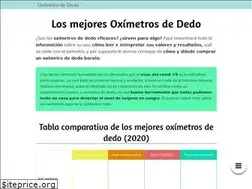 Sites similar to oximetrodedo.com