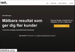 Sites similar to oxit.se