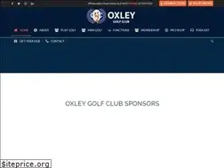 Sites similar to oxleygolfclub.com.au
