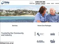 Sites similar to oxleyhomecare.com.au