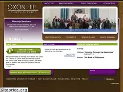 Sites similar to oxonhillcoc.org