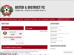 Sites similar to oxtedfc.com