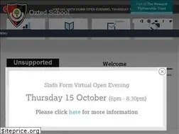 Sites similar to oxtedschool.org