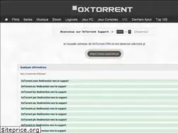 Sites similar to oxtorrent.support