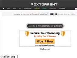 Sites similar to oxtorrent.top