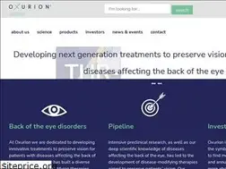 Sites similar to oxurion.com