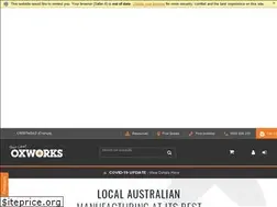 Sites similar to oxworks.com.au