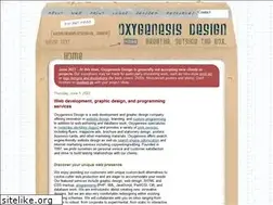 Sites similar to oxygenesis.com