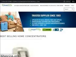 Sites similar to oxygenplusconcentrators.com