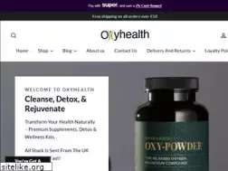 Sites similar to oxyhealth.co.uk