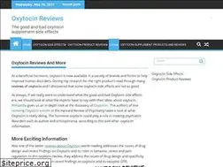 Sites similar to oxytocinreviews.com