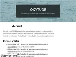 Sites similar to oxytude.org