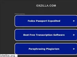 Sites similar to oxzilla.com