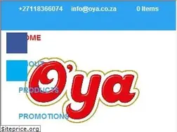 Sites similar to oya.co.za