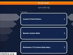 Sites similar to oya.com.ng