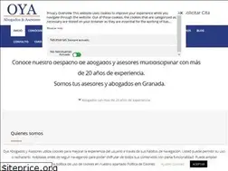 Sites similar to oyaabogados.com
