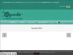 Sites similar to oyambrebcn.com