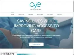 Sites similar to oyetherapeutics.com