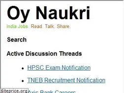 Sites similar to oynaukri.com