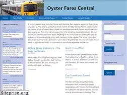 Sites similar to oysterfares.com