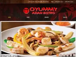 Sites similar to oyummyasianbistro.com