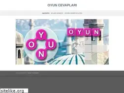 Sites similar to oyuncevaplari.com