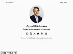 Sites similar to oyvind.dev