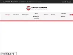 Sites similar to ozanadolumakina.com