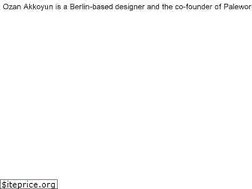 Sites similar to ozanakkoyun.com