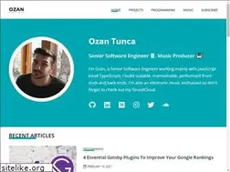 Sites similar to ozantunca.org