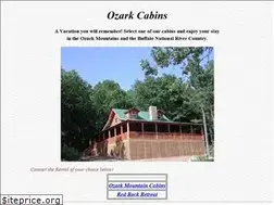 Sites similar to ozarkcabins.com
