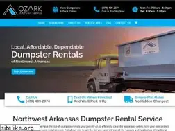 Sites similar to ozarkdumpsterservice.com