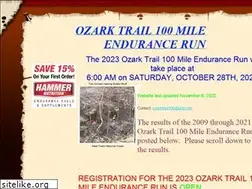 Sites similar to ozarktrail100.com