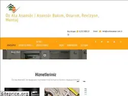 Sites similar to ozataasansor.com.tr