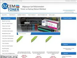 Sites similar to ozcemtonerkartus.com