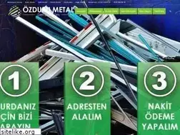 Sites similar to ozdurumetal.com