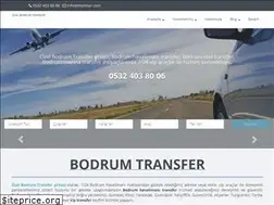 Sites similar to ozelbodrumtransfer.com