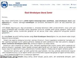 Sites similar to ozeldireksiyondersiizmir.com