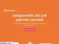 Sites similar to ozelguvenlik.net