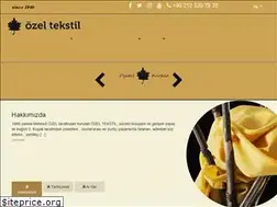 Sites similar to ozeltekstil.com