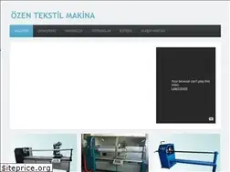Sites similar to ozen-makina.com