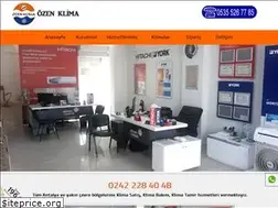 Sites similar to ozenklima.com.tr