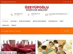 Sites similar to ozeyupoglunakliyat.com