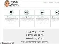 Sites similar to ozgaziosmanpasanakliyat.com