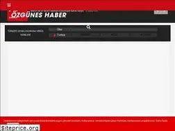 Sites similar to ozguneshaber.com