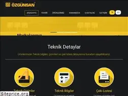Sites similar to ozgunsan.com