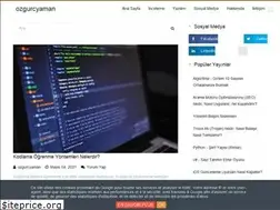 Sites similar to ozgurcyaman.com