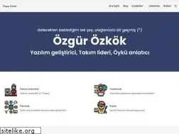 Sites similar to ozgurozkok.com
