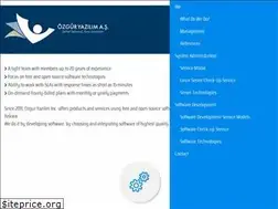 Sites similar to ozguryazilim.com.tr