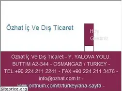 Sites similar to ozhat.com.tr